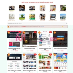 trang chủ phần sản phẩm theme bán theme wordpress-flatsome mẫu