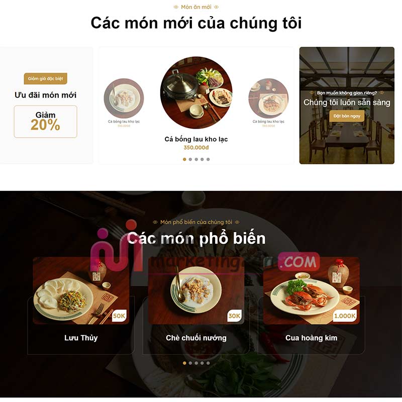 Phần gọi món