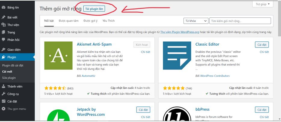 Tải tệp . zip Plugin Ranh Mart SEO Pro lên