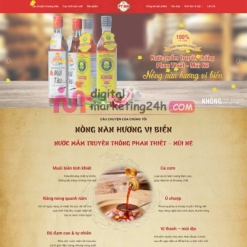 Trang chủ theme mẫu bán nước mắm truyền thống