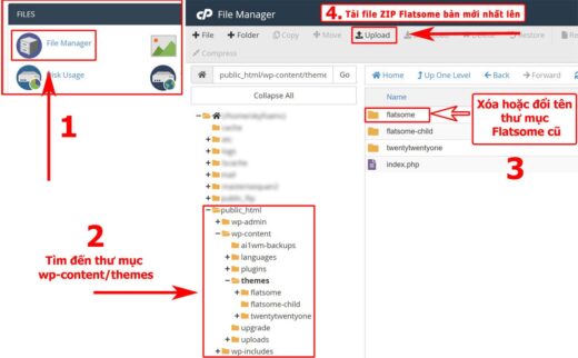 Hướng dẫn cài đặt theme mua ngoài