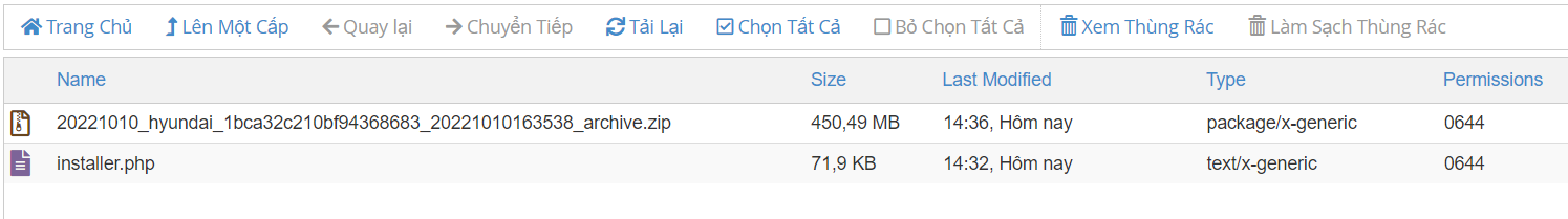 Upload file Duplicator lên hosting