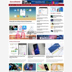 Hình ảnh trang chủ Source Code