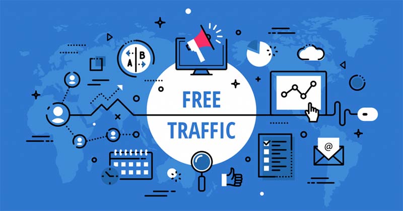 Free-traffic đến từ các kênh marketing