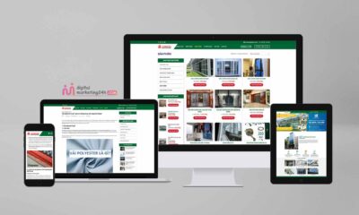 Theme WordPress Cơ Khí – Cửa nhôm, Cửa kính
