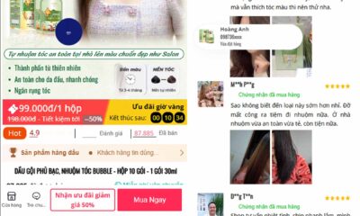 Theme wordpress ladingpape giống tiktok shop – Dầu Gội