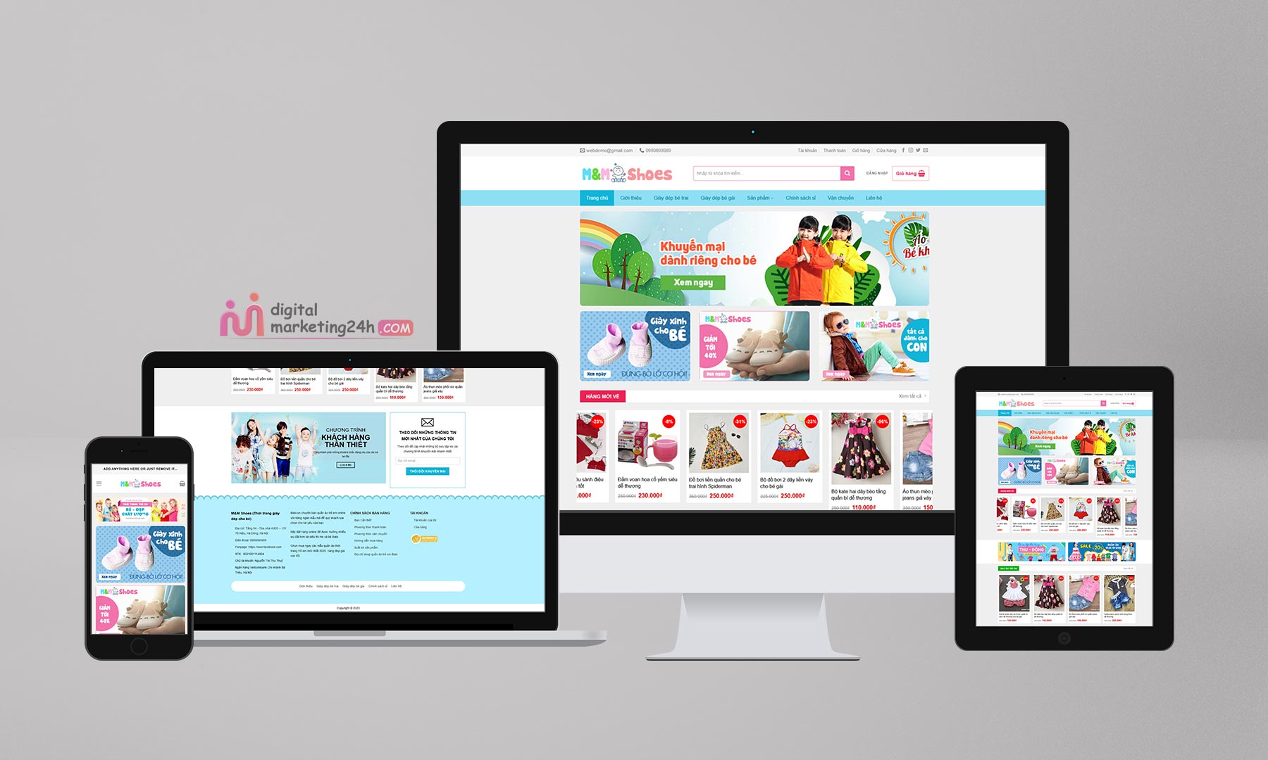 Source Code Wordpress Mẹ và bé – Thời trang