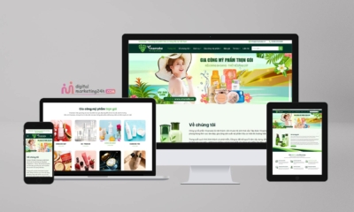 Theme WordPress Bán Mỹ Phẩm – 04