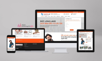 Theme wordpress bất động sản – Mã 12